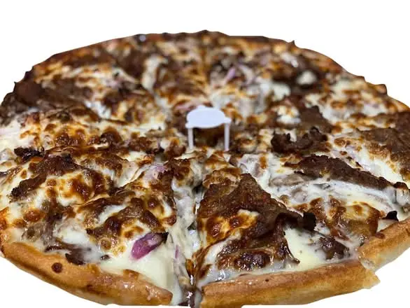 Delicious Donair Pizza at Pizza 97 and Donair in Edmonton, AB